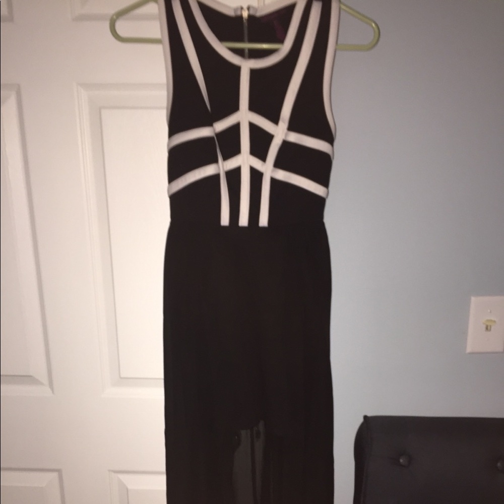 Cute High-Low Black dress